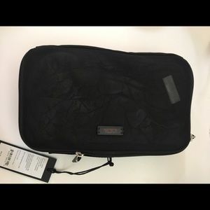 Tumi black mesh packing cube - nylon